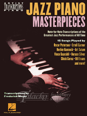 Jazz Piano Masterpieces: Note-for-Note Transcriptions of the Greatest Jazz Performances of All Time